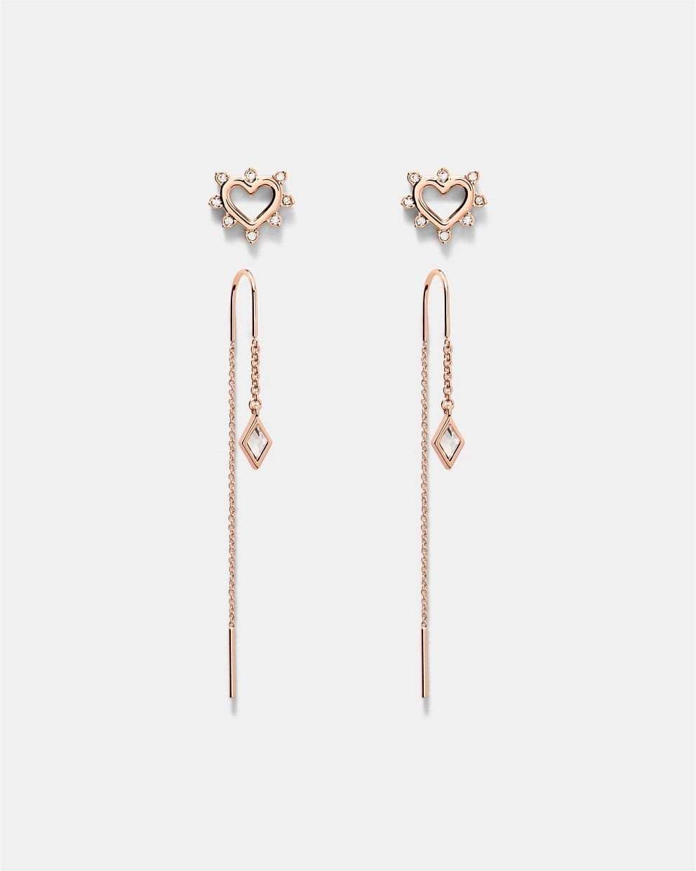 Mimco Cupid Duo Earrings Set  🖤 Rose Gold 🖤 New with Tags and Dust Bag RRP $90