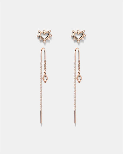 Mimco Cupid Duo Earrings Set  🖤 Rose Gold 🖤 New with Tags and Dust Bag RRP $90